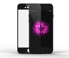 Черное защитное стекло на iphone